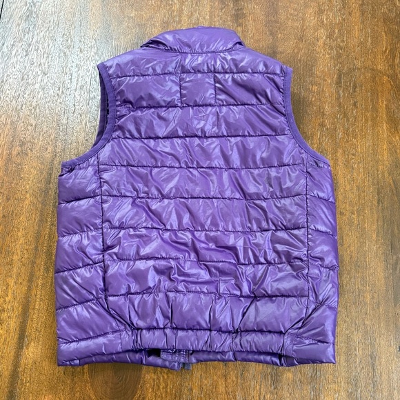 Primary Lightweight Puffer Vest Jelly Purple Outdoor Recycled Kids 4-5 - Picture 2 of 9